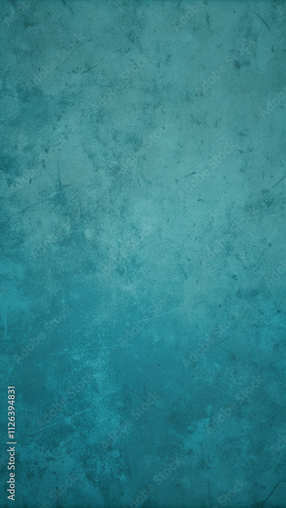 Obraz premium Teal Blue Grunge Texture Background