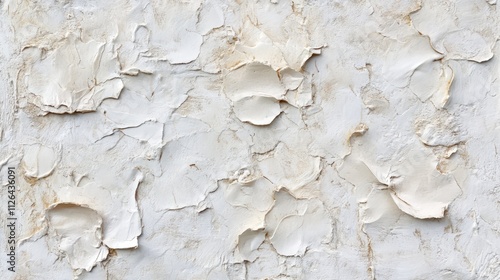 Seamless vintage decorative plaster wall texture with peeling layers and intricate patterns ideal for background design.