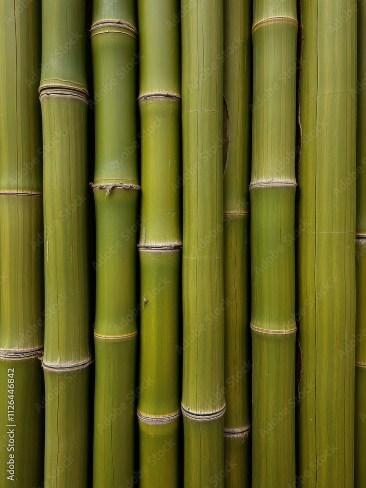 Close-up shot of a bamboo texture background with a natural green hue and unique linear patterns, exotic Close-up shot of a bamboo texture background with a natural green hue and unique linear patterns, exotic