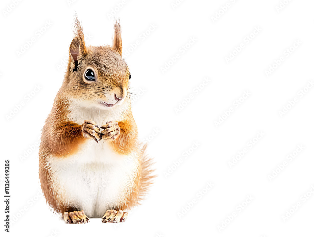 a squirrel with its hands in front of its mouth a squirrel with its hands in front of its mouth