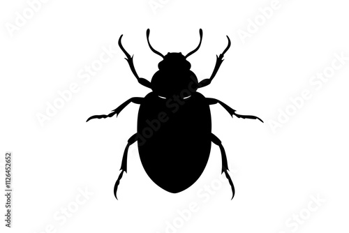 beetle Insect Vector silhouette design