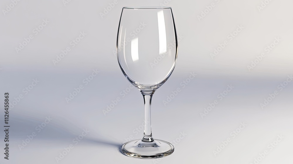 Elegant Empty Wine Glass on Soft Background Ideal for Beverage Photography and Restaurant Menus Elegant Empty Wine Glass on Soft Background Ideal for Beverage Photography and Restaurant Menus