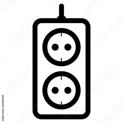 power extension socket icon