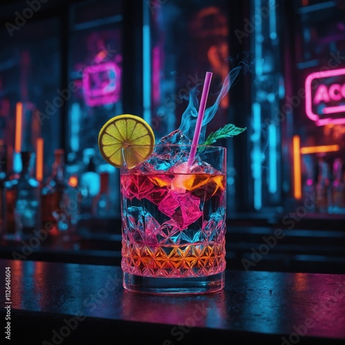 cocktail in the bar