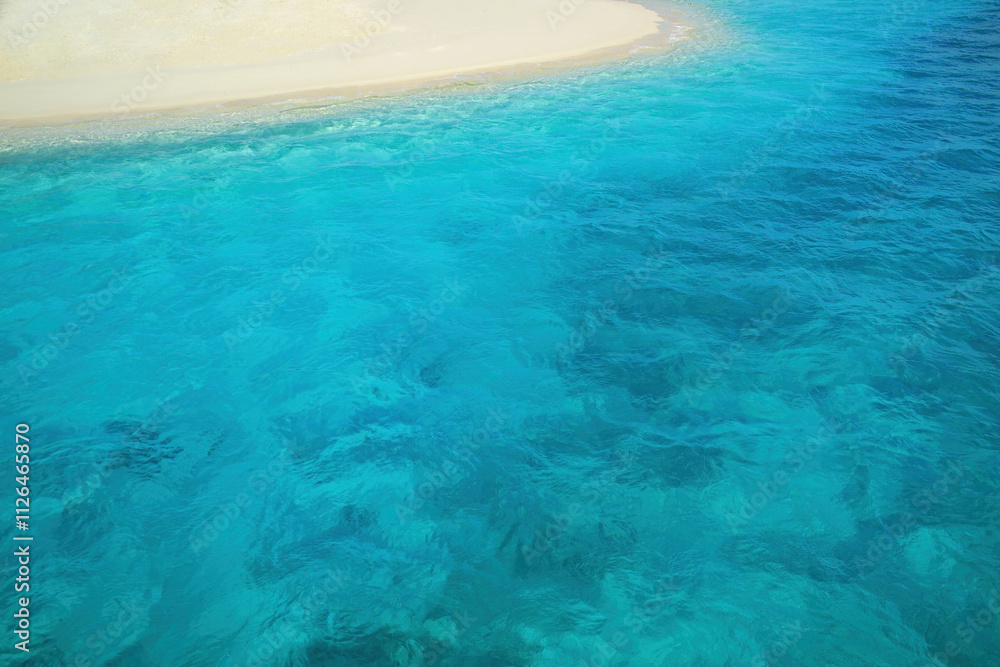 Channel between Ouvea and Mouli Islands flowing into Ouvea Lagoon, Loyalty Islands, New Caledonia Channel between Ouvea and Mouli Islands flowing into Ouvea Lagoon, Loyalty Islands, New Caledonia