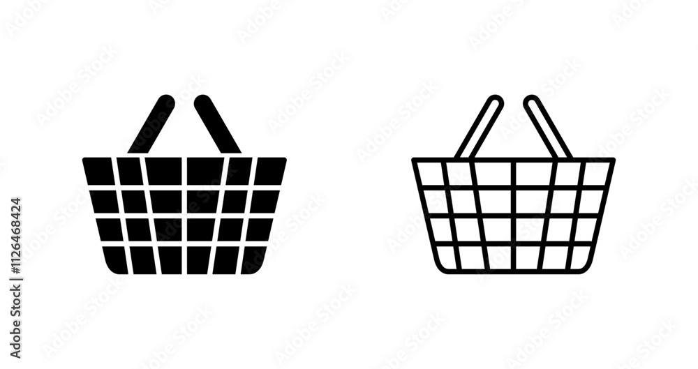 Shopping Basket Icon Design Shopping Basket Icon Design
