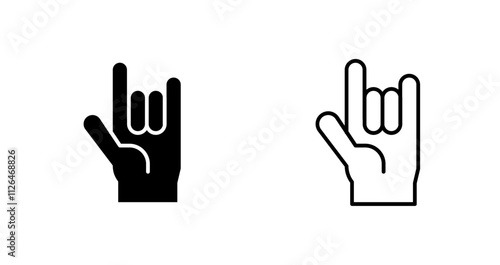 Love You Gesture Icon Design