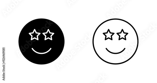 Star Struck Icon Design