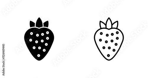 Strawberry Icon Design