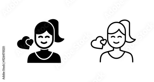 Love and Affection Icon Design