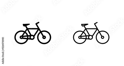 Bike Ride Icon Design