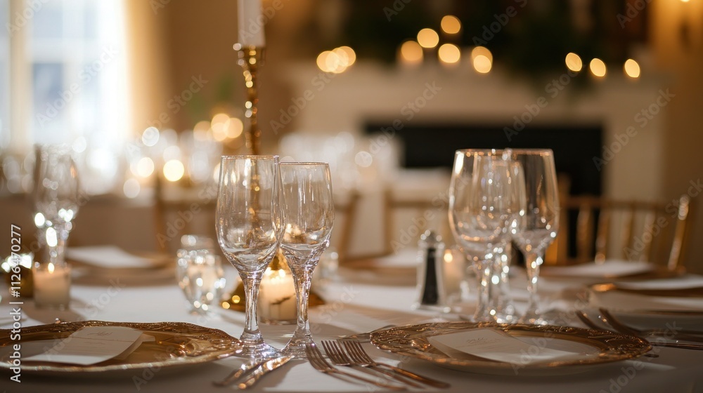 Elegant Table Setting for a Special Occasion Elegant Table Setting for a Special Occasion