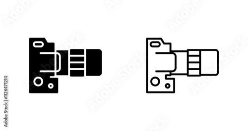 DSLR Essentials Icon Design