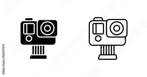 Camera Accessories Icon Design