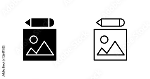 Photo Editing Apps Icon Design