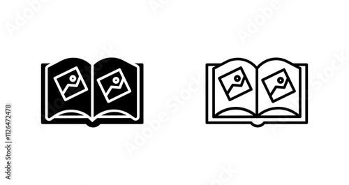 Memory Book Icon Design