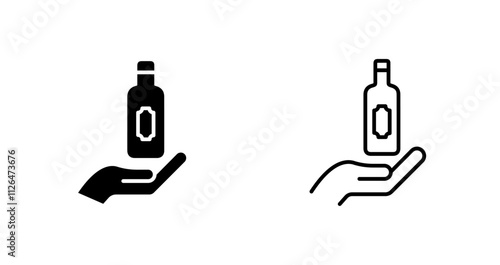 Wine Selection Icon Design