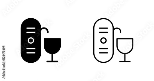 Wine Aerator Icon Design