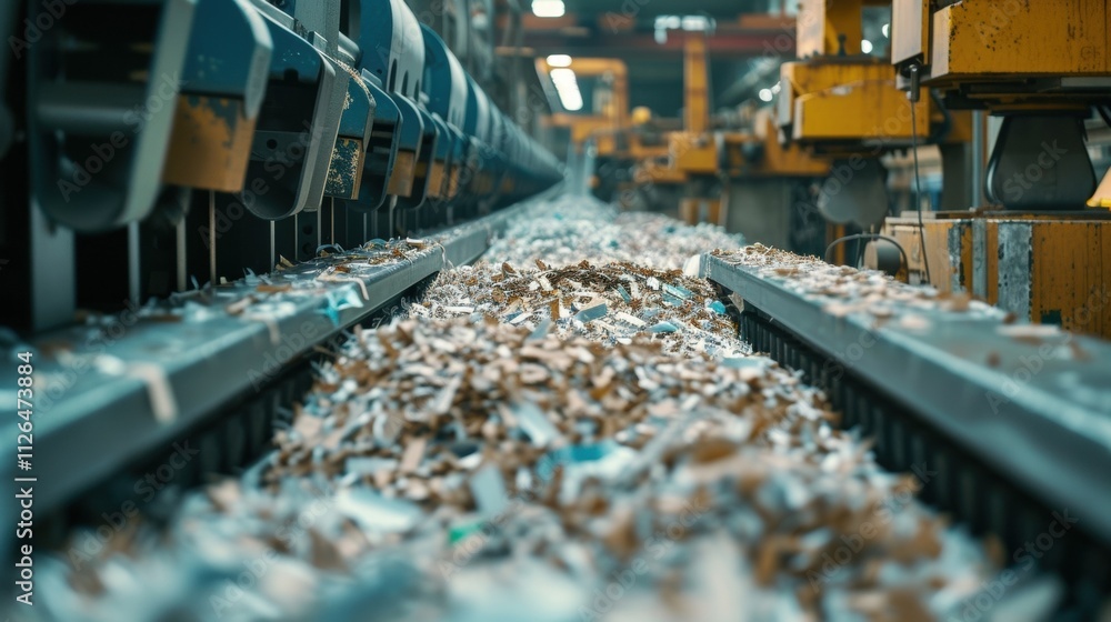 A machine shreds discarded paper and cardboard boxes into confettilike pieces which are then turned into pulp and used to create new packaging materials for the products being A machine shreds discarded paper and cardboard boxes into confettilike pieces which are then turned into pulp and used to create new packaging materials for the products being