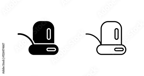 News Tickertape Icon Design