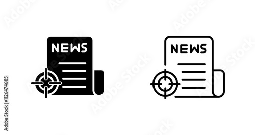 News Scoop Icon Design