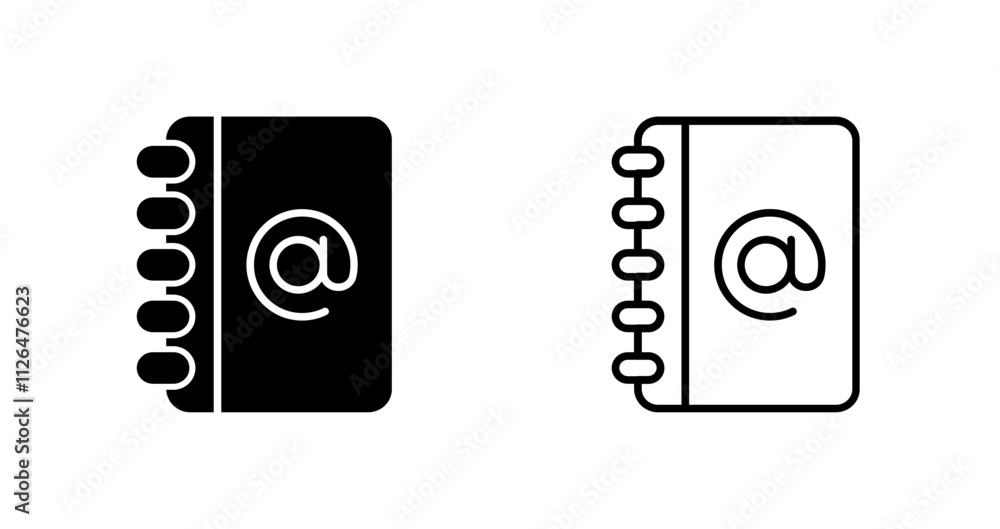Address Book Icon Design Address Book Icon Design