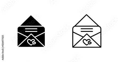 Love Letter Icon Design