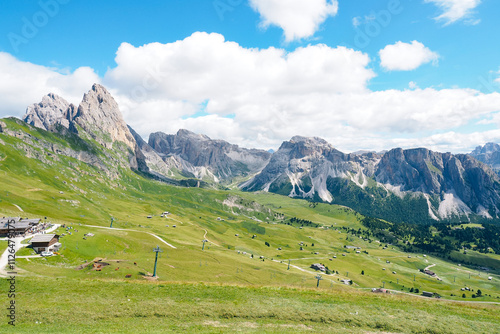 Wallpaper Mural Views of Dolomites Torontodigital.ca