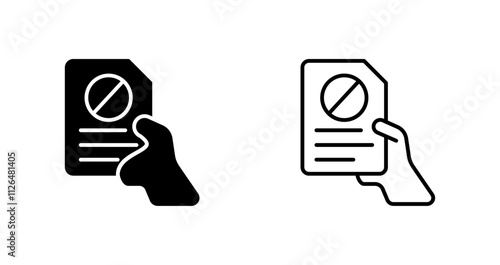 Resignation Icon Design