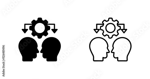 Conflict Management Icon Design