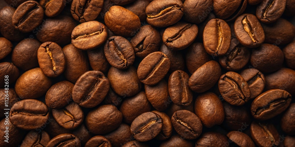 Obraz premium Coffee beans background