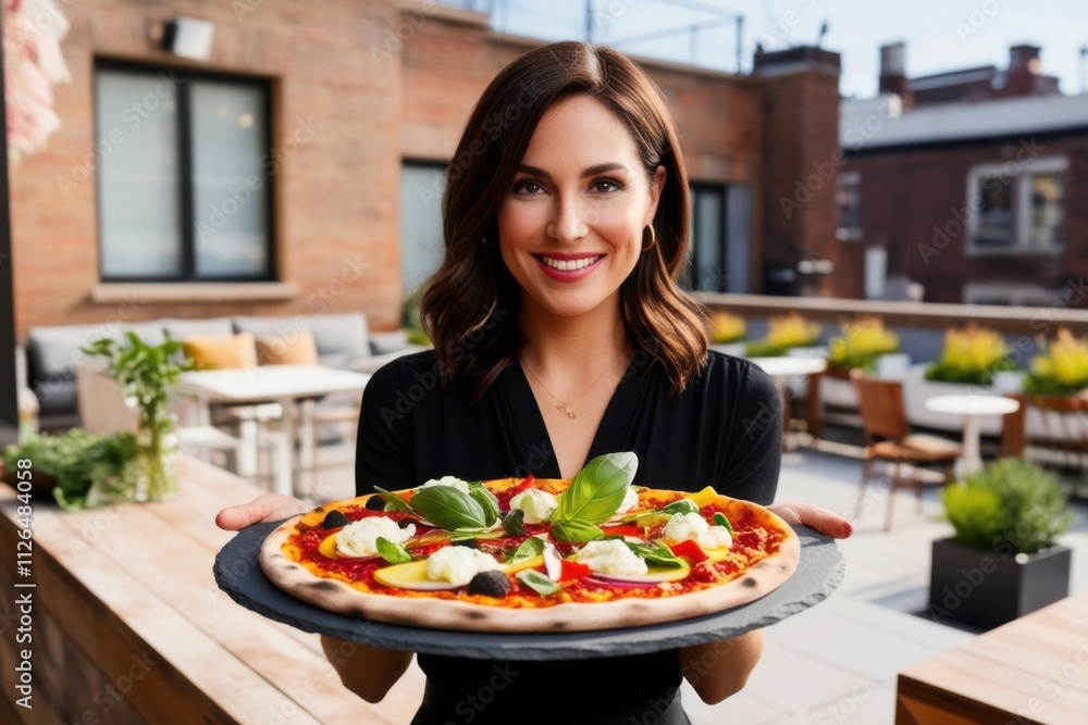 Pizza Perfection - A Colorful Culinary Showcase Pizza Perfection - A Colorful Culinary Showcase