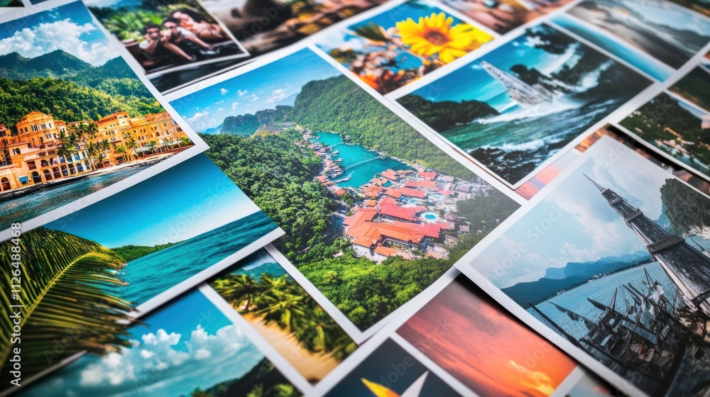 Scattered vacation photos. Scattered vacation photos.