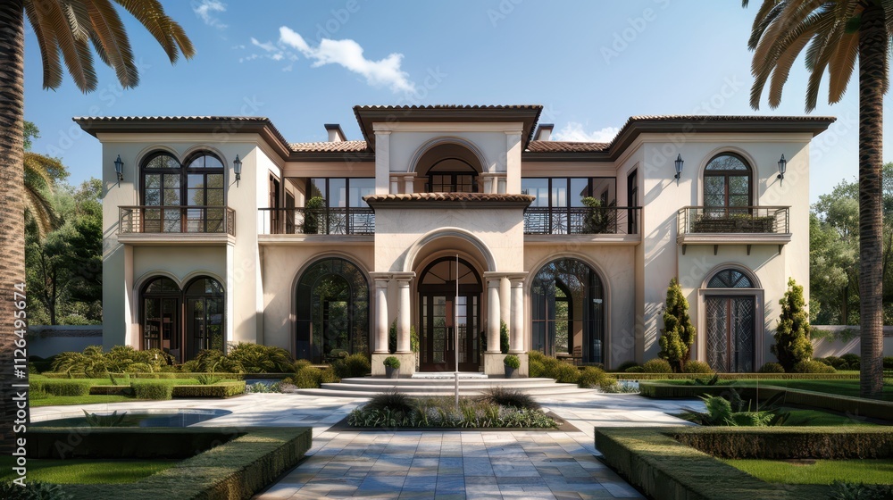 Mediterranean Villa: Luxurious Home Architectural Design Mediterranean Villa: Luxurious Home Architectural Design