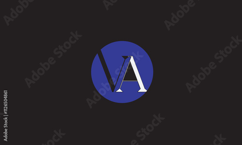 Free Download VA, AV , V , A , Abstract Letters Logo Monogram - GFXLoad