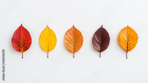 Autumnal Leaf Arrangement: ...