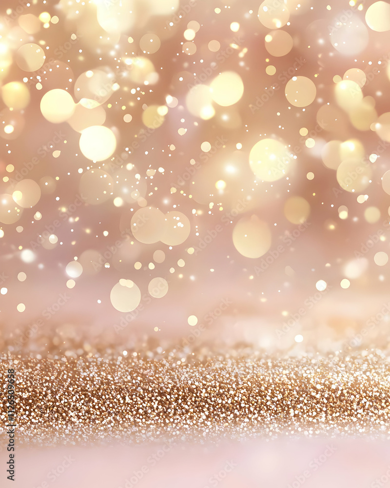 Shimmering Gold Glitter Background, Festive Sparkle Shimmering Gold Glitter Background, Festive Sparkle