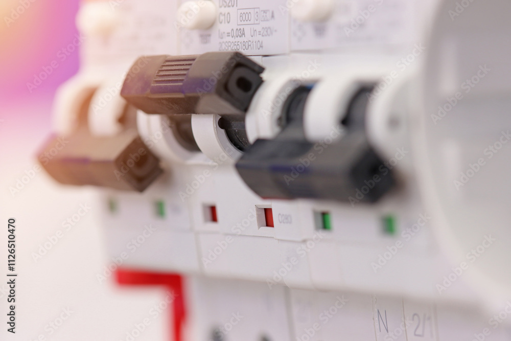 An electric current circuit breaker to protect electrical loads. An electric current circuit breaker to protect electrical loads.