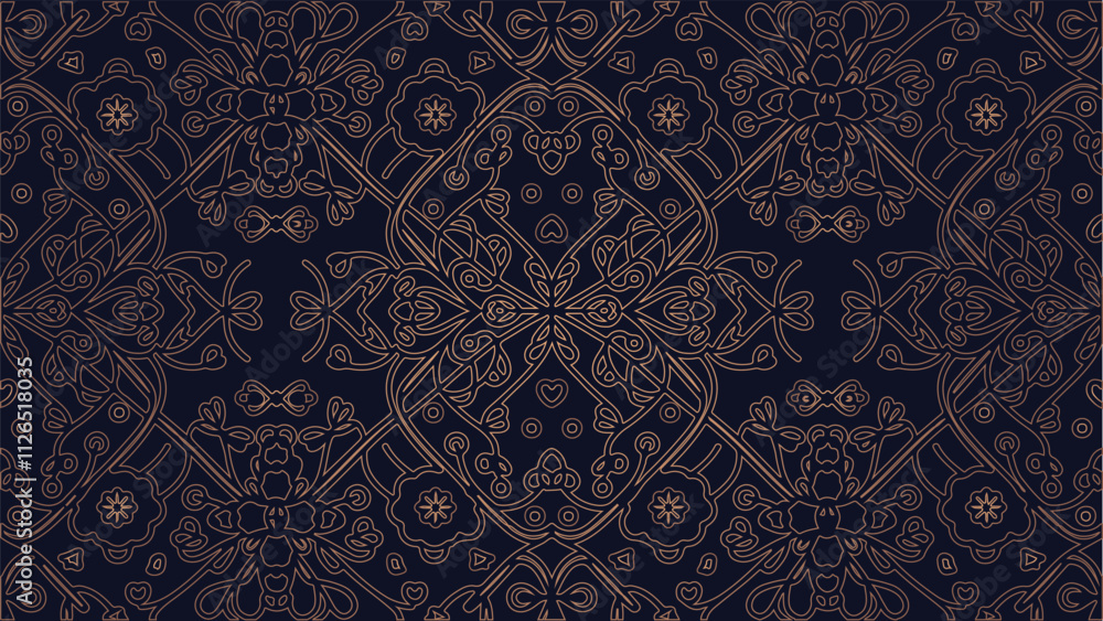 Abstract background line art design forming a seamless repeating background design Abstract background line art design forming a seamless repeating background design