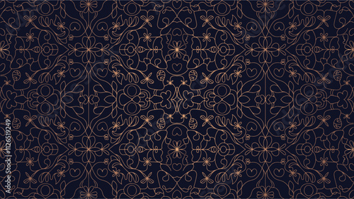 Abstract background  line art design forming a seamless repeating background design