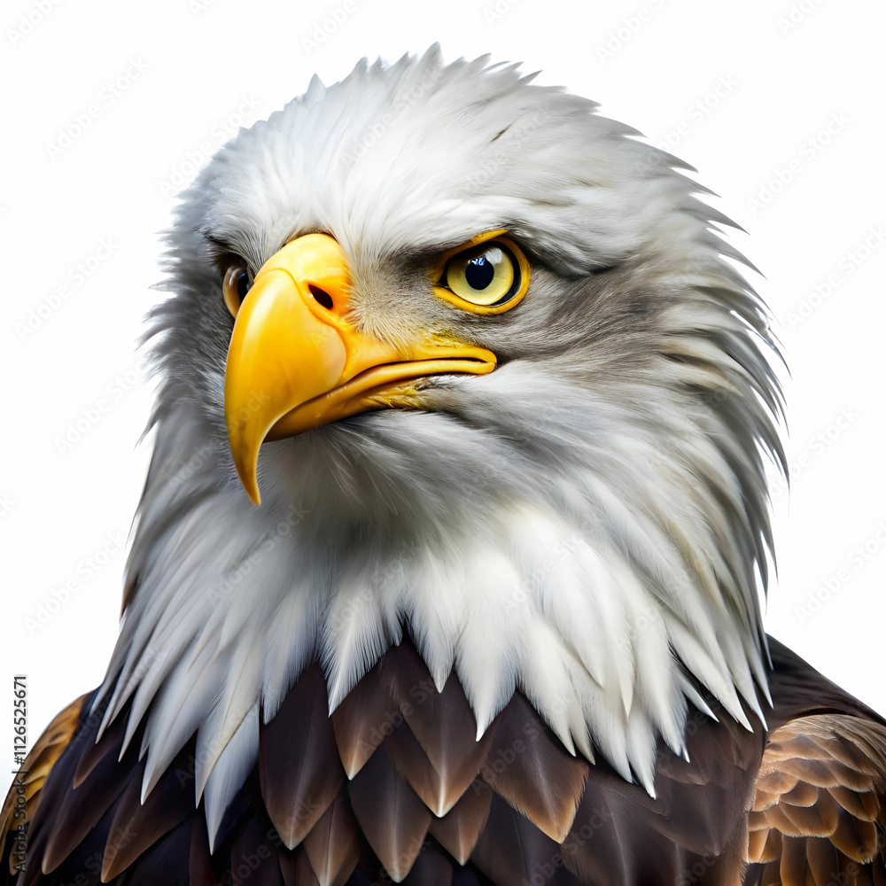 picture of eagle in white background picture of eagle in white background