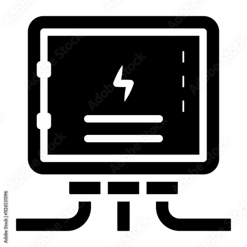 electrical distribution board icon