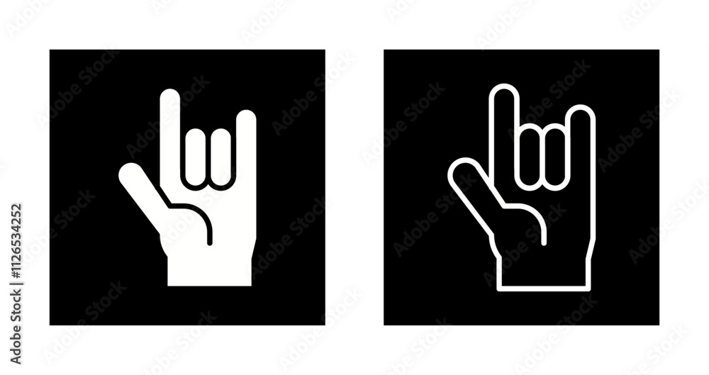 Love You Gesture Icon Design Love You Gesture Icon Design