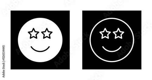 Star Struck Icon Design