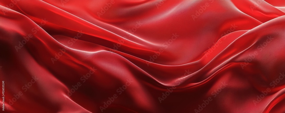 Fototapeta premium Flowing multilayer cloth background,