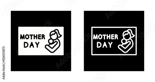 Mother's Day Banner Icon Design