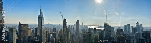 Nw York City Manhattan Panorama extra Wide high resolution