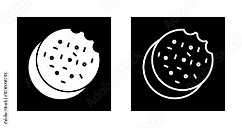 Baking Cookies Icon Design