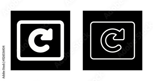 Refresh Symbol Icon Design
