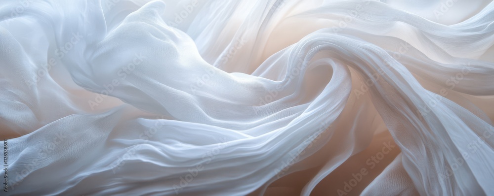 Obraz premium Flowing cloth background